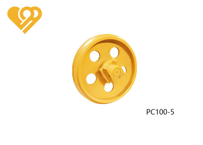 50Mn Steel PC100-5 KOMATSU Idler Assembly For Crawler Machinery Undercarriage