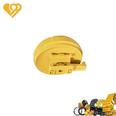 คุณภาพ CAT D6D D6H บูลโดเซอร์ ด้านหน้า Idler Assy & Track Idler Roller - การรักษาความร้อน โรงงาน