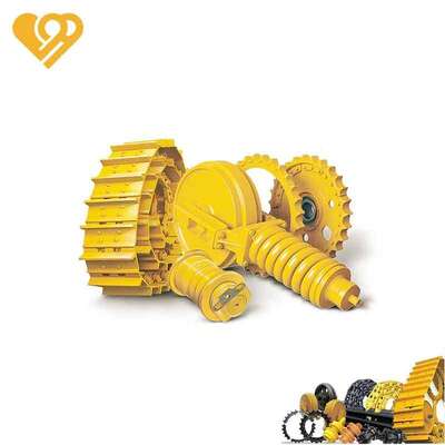คุณภาพ D6R Bulldozer Double Flanged Bottom Track Rollers CR6088 CR6089 โรงงาน