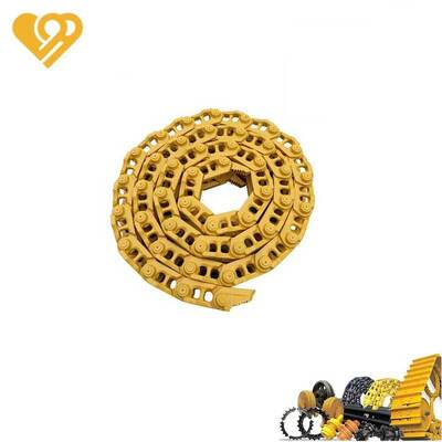 คุณภาพ Caterpillar D6H/D6R Bulldozer Track Chain Link Assembly ในเหล็กโบรอน 35MnBH ด้วยความแข็งแรง HRC 50-56 และ Pitch 216mm โรงงาน