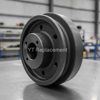 คุณภาพ 50Mn Steel Single Flange Track Bottom Roller with HRC 40-55 ความแข็งแรงสําหรับเครื่องขุด Komatsu PC200 PC300 โรงงาน